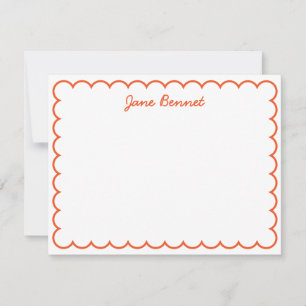 Correspondance Carte pour notes de paille