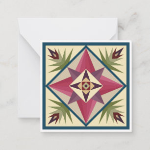 Correspondance Carte pour notes plat de l'oeil de Dieu