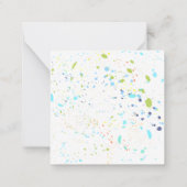 Correspondance Carte Valentines de classe pour enfants Fintastic  (Dos)