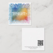 Correspondance *~* CE SOIR ? Carte de note plate AP62 Relation (Devant / Derrière)