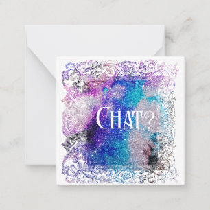 Correspondance *~* Conversation ? Carte de note plat AP63 Relatio