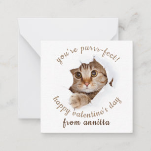 Correspondance couper la carte de la Saint-Valentin