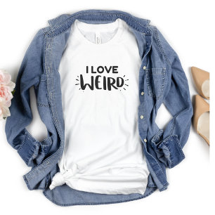 Correspondance Couples Étrange T-shirt Elle