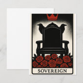Correspondance Domaine de Tarot - Carte Souveraine (Devant / Derrière)