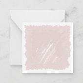 Correspondance Drôle, chat mignon, carte de Noël peinte à la main (Dos)