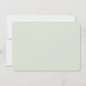 Correspondance Elégante carte de billet de colibri (Dos)