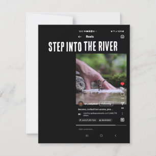 Correspondance Entrez dans le Carte pour notes de la rivière - Ca