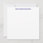 Correspondance Envoi d'une carte de note d'amour dans la fenêtre (Dos)