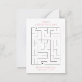 Correspondance FaBOWlous Bow carte de valentines de classe à thèm (Dos)