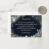 Correspondance Fairytale World Carte de remerciements (Devant/Arrière en situation)