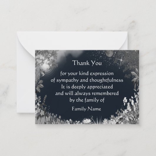 Correspondance Fairytale World Carte de remerciements (Devant)