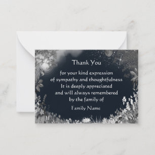 Correspondance Fairytale World Carte de remerciements
