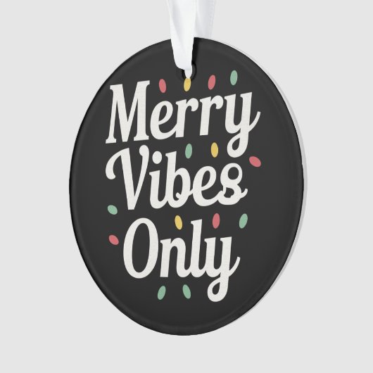 Correspondance famille Noël Joyeux Vibes seulement (devant)