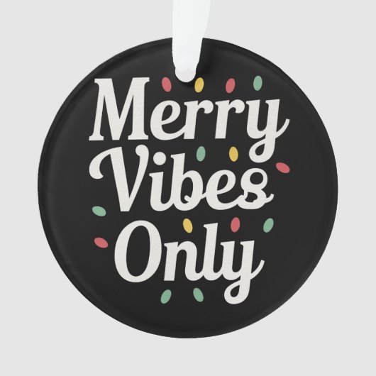 Correspondance famille Noël Joyeux Vibes seulement (devant)