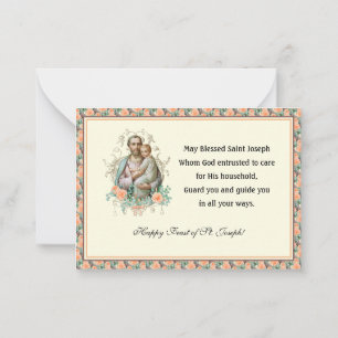 Correspondance Fête de la carte de prière commémorative catholiqu