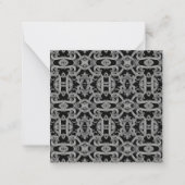 Correspondance GOTHIC Carte Carrée Plate de 2,5" (Devant)