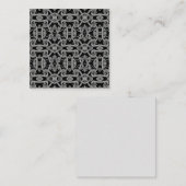 Correspondance GOTHIC Carte Carrée Plate de 2,5" (Devant / Derrière)