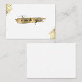 Correspondance Gratitude simple : une Carte de remerciements (Devant / Derrière)