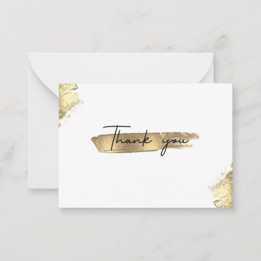 Correspondance Gratitude simple : une Carte de remerciements (Devant)