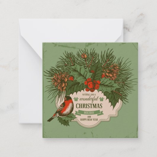 Correspondance Jolie carte de Noël (Devant)