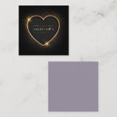Correspondance Jolie carte de note de la Saint-Valentin (Devant / Derrière)