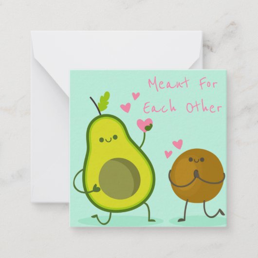 Correspondance Jolie carte de note de la Saint-Valentin (Devant)
