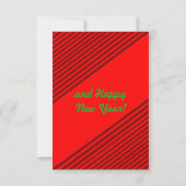 Correspondance Joyeuse carte de Noël (Dos)