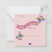 Correspondance Joyeux Carte pour notes de la Journée des Grands P (Dos)