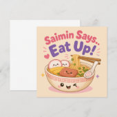 Correspondance Kawaii Hawaii carte de note mignonne (Devant / Derrière)