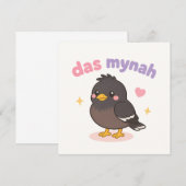 Correspondance Kawaii Hawaii carte de note mignonne (Devant / Derrière)