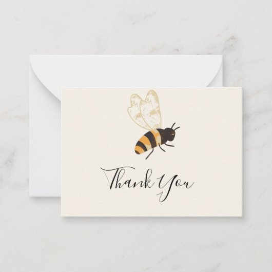 Correspondance La Carte de remerciements des abeilles (Devant)