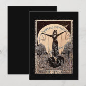Correspondance La carte de tarot l'impératrice (Devant / Derrière)