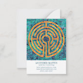 Correspondance LABYRINTH II 3,5 x 2,5 Carte de visite (Devant)