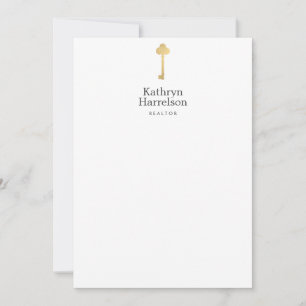 Correspondance Logo du lecteur de clé or Faux simple Carte pour n