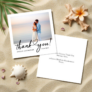 Correspondance Mariage de script moderne Budget mini Carte de rem