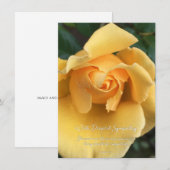 Correspondance Matthieu 5:4 Carte de sympathie (Devant / Derrière)