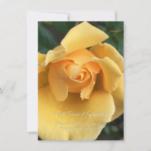 Correspondance Matthieu 5:4 Carte de sympathie