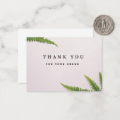 Correspondance Merci Pour Votre Carte De Commande (Devant/Arrière en situation)