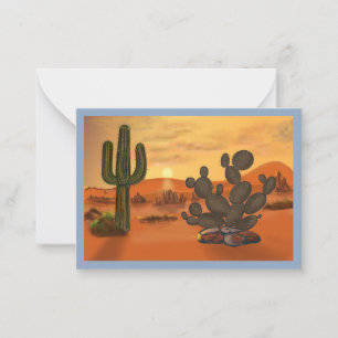 Correspondance paysage peinture sur carte de voeux.