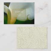 Correspondance Pensez à votre carte de condoléances (Devant / Derrière)