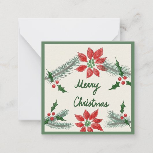 Correspondance Petite carte de Noël (Devant)