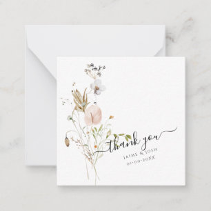 Correspondance PixDezines Fin de l'été Fleurs sauvages Carte de n