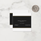 Correspondance Procureur et Carte de visite juridique (Devant/Arrière en situation)