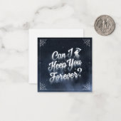 Correspondance Puis-je vous garder pour toujours Carte de note (Devant/Arrière en situation)