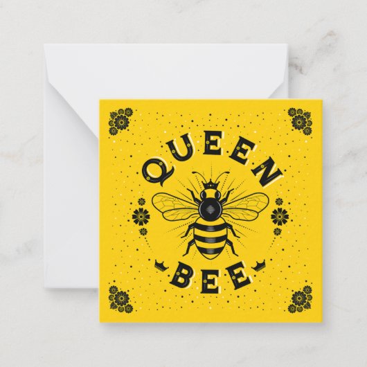 Correspondance Queen Bee / Carte de papier à lettres (Devant)