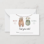 Correspondance Révéler le genre Carte de vote Vêtements de choeur (Devant)