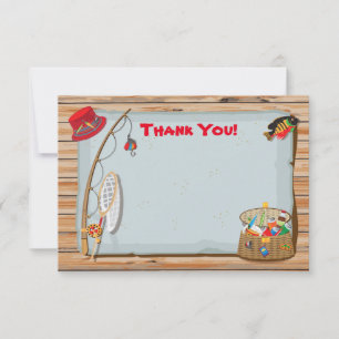 Correspondance Rustic Fishing Merci Carte de Note