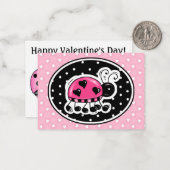 Correspondance Saint Valentin en Carte de visite ! SRF (Devant/Arrière en situation)