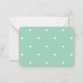 Correspondance Salle de classe Saint-Valentin Magnifique carte de (Dos)