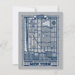 Correspondance Seinfeld Points chauds de la carte de New York